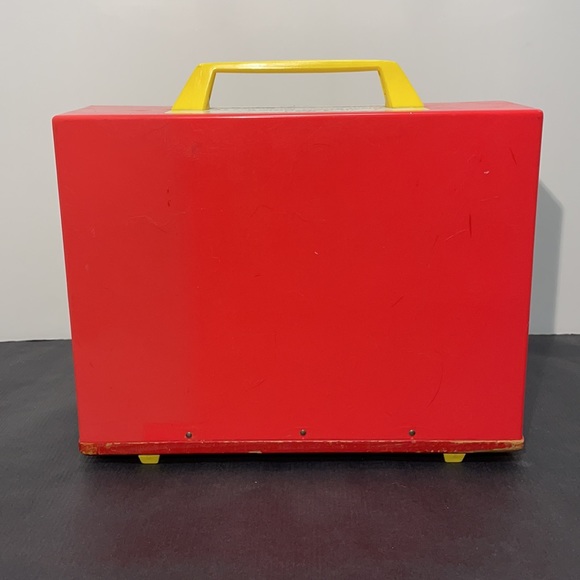 Vintage 1966 Fisher Price Music Box TV! 2 Songs and Rolling Screen! - Picture 7 of 13